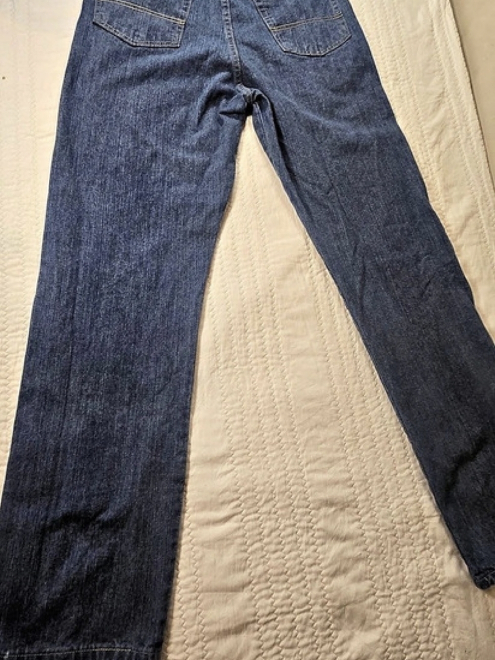 Wrangler Men's Blue Straight Leg Jeans